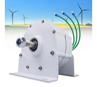 Generatore a magneti permanenti da 12000 W - Alternatore trifase, Motore Elettrico in Lega di Alluminio per Turbine eoliche Verticali e Orizzontali, 12 V - Soluzione efficiente per l'energia