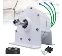Generatore a magneti permanenti da 8000 W/10000 W - Alternatore PMA a Basso Numero di Giri per Turbine eoliche e idrauliche, Uscita CA 110 V - Soluzione energetica rinnovabile ad Alta effici