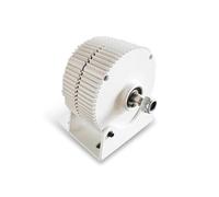 Generatore a magneti permanenti senza ingranaggi da 2000 W 12 V 48 V for uso domestico a bassa velocità nelle turbine eoliche e idrauliche per casa, fattoria, camper, barche(With Base,48V_2000W 500RPM
