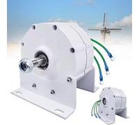 Generatore a magneti permanenti Senza spazzole da 12000 W, alternatore CA Senza Ingranaggi da 48 V con Bobina in Rame Puro, generatore di Terre Rare trifase a Basso Numero di Giri per applic