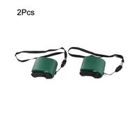 Generatore a manovella 2PCS caricatore USB essenziale per escursionismo e campeggio (verde)
