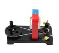 Generatore a Manovella,Modello Elettrico Portatile - Generatore Elettrico a Corrente Continua - Apprendimento Scuola Laboratorio Casa Esperimenti Hobby Cortile Esterno