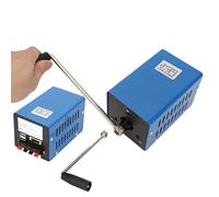 Generatore a manovella portatile 2000 giri/min Generatore a manovella portatile, generatore a manovella, generatore in miniatura viaggi sul campo strumenti di ricarica USB forniture per