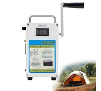 Generatore a Manovella USB 50W Generatore Di Corrente Portatile a Manovella Applicabile a Soccorso in Caso Di Guasto Della Batteria Del Veicolo