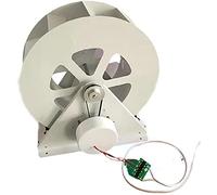 Generatore a turbina d'acqua da 100 W - Generatore di energia idroelettrica a bassa velocità, sistema micro idro della ruota idraulica per soluzioni di energia rinnovabile all'aperto