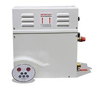 Generatore a Vapore Sauna, 3KW-18KW Generatore di vapore sauna da bagno a vapore for casa sauna Spa Macchina for fumigati con controller digitale(6kw)