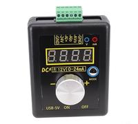 Generatore analogico di tensione e corrente 4-20mA -10V Calibratore ad anello con display digitale per manutenzione di controllo dei processi industriali e sensore di laboratorio (con batteria)