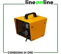 Generatore aria calda elettrico Master B2 PTC con ventilatore e termostato 2kW