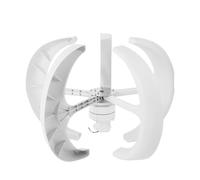 Generatore, Attrezzatura per il produttore di elettricità del kit verticale 12V 24V per generatore eolico da 100 W,per casa, fattoria, camper, barca(White,24V)