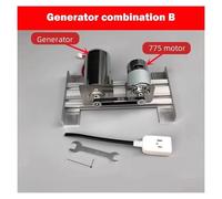 Generatore brushless a magnete permanente 220V DC Generatore ad alta tensione fai-da-te Doppio cuscinetto Muto 775 Motore miniaturizzato a pagamento