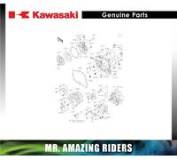 Generatore coperchio parte originale Kawasaki OEM 14031-0110
