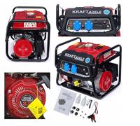 Generatore Corrente 1500W 230V Benzina Aggregato 3PS 12V Tester Volt D Emergenza