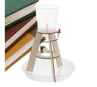 Generatore d'acqua - Kit in legno da 8,27 pollici | Giocattolo educativo STEM: esperimento scientifico pratico di energia idroelettrica per ragazzi, ragazze, scuola, apprendimento divertente