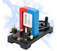 Generatore DC A Manovella | Materiale Didattico Elettrico Educativo | Generatore Elettrico A Corrente Continua - Apprendimento Scuola Laboratorio Casa Esperimenti Hobby Cortile Esterno