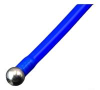 Generatore della schiuma dell'acciaio inossidabile con il centro della sfera di gravità e la manica flessibile del silicone per la produzione uniforme della schiuma (tubo blu)