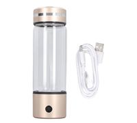 Generatore di Acqua di Idrogeno Bottiglia D'acqua Ricca di Idrogeno 300ML 1200 a 1400PPB Ionizzatore D'acqua di Idrogeno per Elettrolisi Rapida in 3 Minuti per Ufficio, Casa e