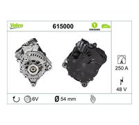Generatore di avviamento Valeo per Land Rover Discovery Range