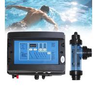 Generatore Di Cloro Elettrolitico Per Piscine, Cloratore Per Piscine, Generatore Di Cloro Per Acqua Salata Da 5/10/15/20/30/50 G/H Per Piscine Da 10 A 100 Metri Cubi(10g/H)