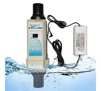 Generatore di Cloro Salino con Display Salinità per Piscina Domestica | Cella di Sale EC20, 110V, range di produzione 8-20g/h, operazione semplice, clorazione efficiente dell’acqua salata