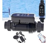 Generatore di Cloro Salino, Siste-ma di Clorazione dell'Acqua Salata per Piscine, Controllo Remoto Tramite App, Cloratore per Piscine con Acqua Salata con Pannello Digitale Intelligente 50g/h