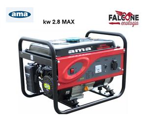 GENERATORE DI CORENTE MONOFASE Benzina 2,8kW MAX