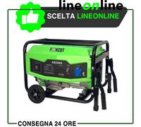 Generatore di corrente 2,8 Kw Foxcot KB3000 per casa con scheda AVR integrata