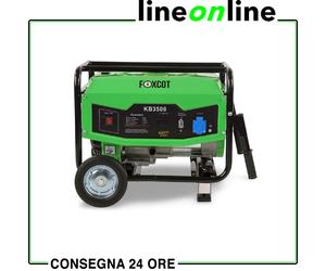 Generatore di corrente 3,0 Kw Foxcot KB3500 per casa con scheda AVR integrata
