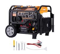 generatore di corrente 312cc 4 tempi 5500W con ruote Mobili for all'aperto