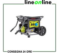 Generatore di corrente Pramac WX6200 5,4 kW monofase a benzina - Carrellato