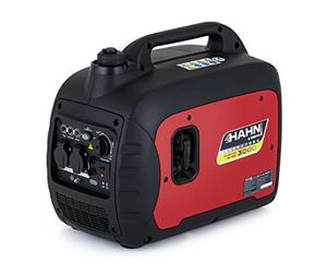 Generatore di corrente a benzina 2,3 kW/230 V - Generatore portatile silenzioso per campeggio, alimentazione di emergenza e uso domestico, 3,5 ore di autonomia, serbatoio da 4,5 l, 95 dB/A