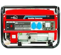 Generatore di corrente benzina, accessori, unità emergenza silenziosa, prendere 3 x 230 V, 1 x 400 V, 1 x 12 V