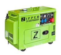 GENERATORE DI CORRENTE DIESEL 5000W 418CC ZIPPER ZI-STE7500DSH