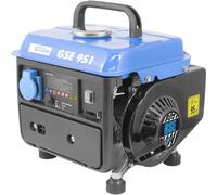 Güde Generatore di corrente GSE 951 (motore a 2 tempi, benzina, 1/1,36 (kW/PS), 1 presa da 230 V, max. 720 W, autonomia fino a 7,5 h, serbatoio 3,8 l, avviamento reversibile, maniglia, peso 15,85 kg)