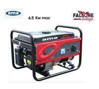 Generatore di corrente monofase a benzina 6.5 KW MAX 420 cc