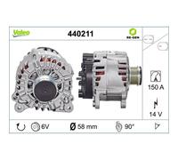 Generatore di corrente rotante VALEO 440211