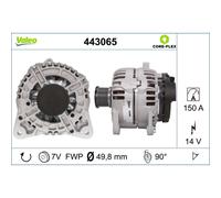 Generatore di corrente rotante VALEO 443065