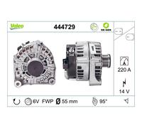 Generatore di corrente rotante VALEO RE-GEN AT VALEO 444729