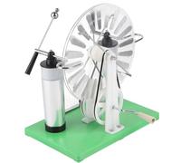 Generatore di elettricità a induzione elettrostatica, modello di generatore statico di fisica, kit elettrostatico con 2 barattoli di Leida e conduttivo, prestazioni migliorate per aule adolescenti