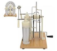 Generatore di elettricità statica portatile, generatore elettricità a induzione, esperimento fisica con macchina statica, adatto come attrezzatura di fisica didattica per adolescenti