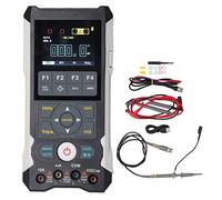 Generatore di forme d'on multimetro 3 in 1 Oscilloscopio Generatore a doppio canale 80MHz Multimetro di oscilloscopio portatile portatile con lcd a colori 2,8 pollici per gli