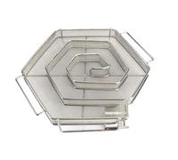 Generatore di fumo freddo griglia affumicatura barbecue in acciaio utensili da cucina per griglia affumicatura a freddo vassoio affumicatore caldo lunga durata con manico, i