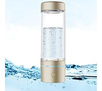 Generatore di Idrogenata,Ionizzatore Generatore di Acqua alcalina a Idrogeno con Tecnologia SPE e PEM,Portatile Bottiglia d'acqua Idrogeno,Fino a 4500PPB,Ricco di Idrogeno Acqua Ioni Generatore