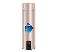 Generatore di idrogeno, Bottiglia d'Acqua Portatile all'idrogeno da 210 ml, Tecnologia di elettrolisi SPE, generatore di Acqua ionizzata Ricaricabile, Tazza energetica alcalina ad