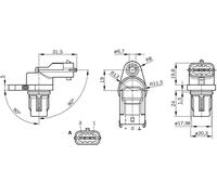 Generatore di impulsi, Albero a gomiti per CHEVROLET FIAT IVECO LDV MAHINDRA NEW