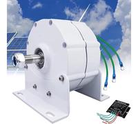 Generatore di magneti permanente senza ingranaggi da 12V 24V 48V 110V 220V Generatori di alternatore AC bassa velocità con uso di base per turbina dell'acqua della turbina a vento(8000W,12V)