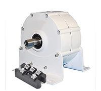 Generatore di magneti permanente senza ingranaggi da 9000W 110 V/220 V Generatori di alternatore AC a bassa velocità con uso per la turbina dell'acqua della turbina a vento (con raddrizzatore),24v
