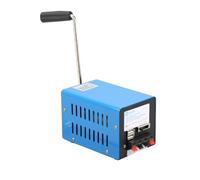 Generatore di manovella a mano - Alimentazione di emergenza | metallico manuale per output 3V - 15V | Power Bank portatile per sopravvivenza all'aperto | Rescue Ops | Disastri naturali | Campin