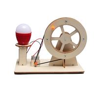 Generatore Di Manovella | Giocattolo Educativo Stem con Generatore Di Manovella | Costruisci La Tua Luce Di Puzzle | Kit Di Esperimenti Di Fisica Divertenti Per Bambini