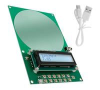 Generatore di onde Schumann a 7,83 Hz, generatore di frequenza Schumann 0,1~30000 Hz regolabile a ultra bassa frequenza, generatore di impulsi e risonanza Schumann per il sonno e il relax (Verde, S)