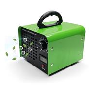 Generatore di Ozono 40000mg/h DawnMeet, Ozonizzatore con Termoigrometro, 300㎡ Ozonizzatore per Casa e Auto per Odori di Animali Domestici Cucina Hotel Uffici Garage Agricola Timer da 120 Min Verde